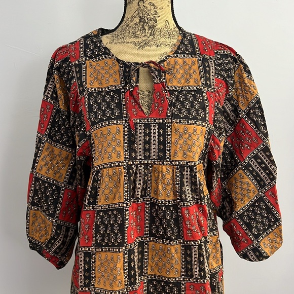 Anthropologie Sunner Print Top - Picture 2 of 6